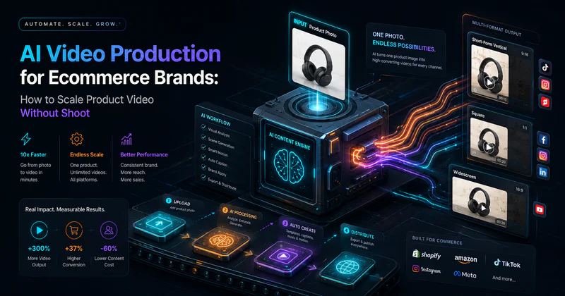 ai video production for ecommerce brands