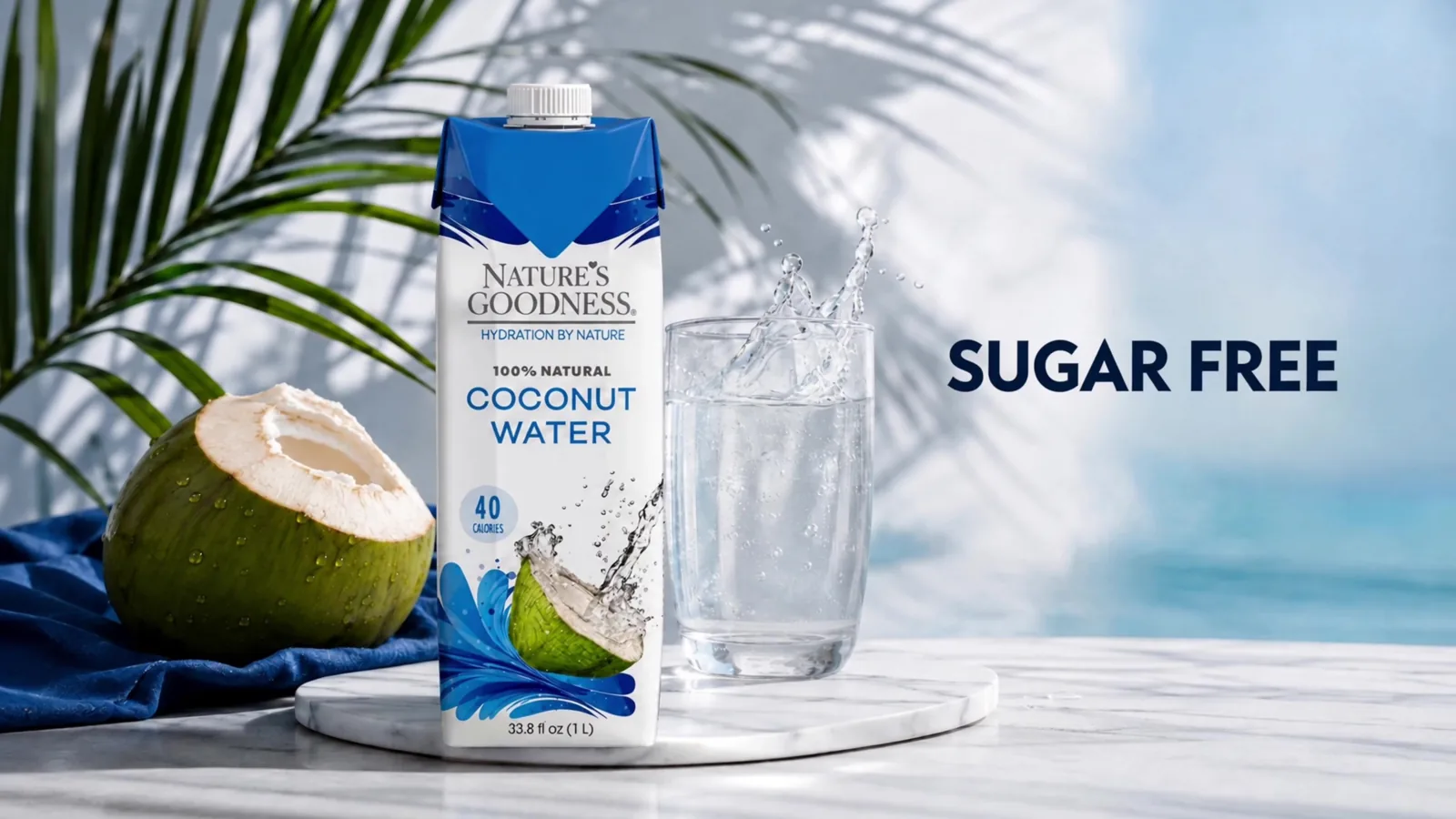 Nature's Goodness -How Nature's Goodness Told A Natural Coconut Water Story On Video.