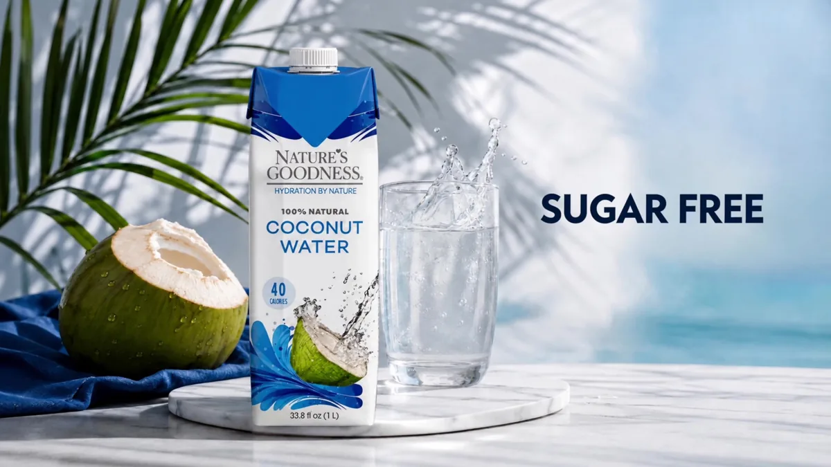 NATURE'S GOODNESS -FOOD & BEVERAGES sample video preview